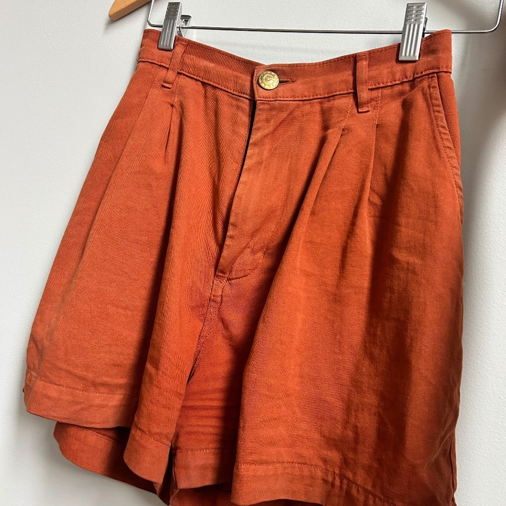 Big Bud Press Pleated Trouser Shorts, XS